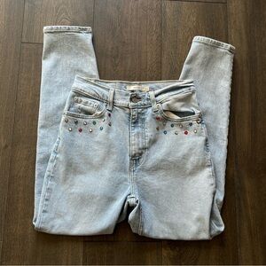 Levi’s Embellished Mom Jeans